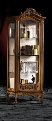 Display case Chests of drawers Showcases Chests of drawers Cabinets Glass Design Wardrobe Baroque Rococo