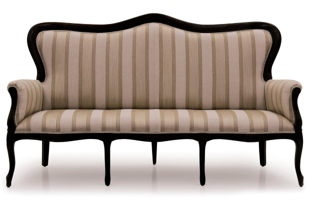 Design Three Seater Couch Upholstery Sofa Art Deco 3 Seater Sofas Room Furniture Brown Seat