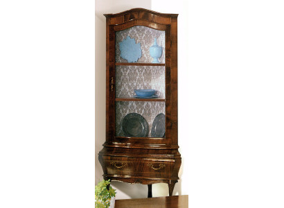 Corner Display case Chests of drawers Showcases Chests of drawers Cabinets Glass Designer Wardrobe Rococo