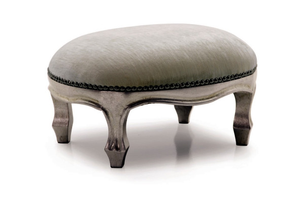 Stool Upholstery Seat Textile Relax Side Sofa Bench seat Stool R1 Designer Luxury
