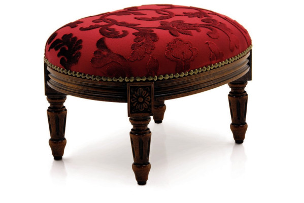 Luxurious design upholstered stool: multifunctional stool in exquisite style