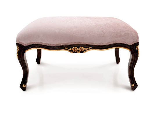 Ottoman Chaise Lounge Bench seat Textile Designer Stool Footstool Side Stool