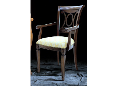 Design solid wood chair armrest chair armchair dining room living room office
