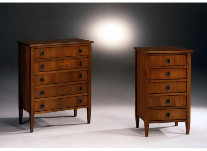 Solid Italian furniture ensemble - tall cabinet, chest of drawers, sideboard for stylish furnishings