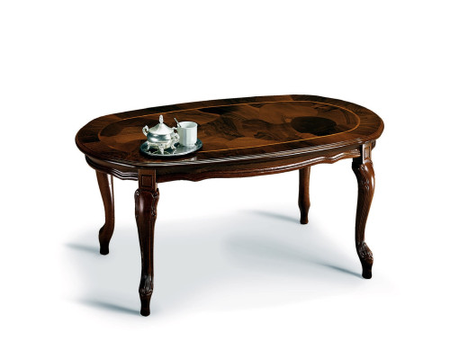 Classic r Coffee table Table Living room Tables Baroque Wood Coffee tables Solid