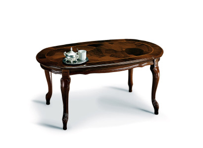 Classic r Coffee table Table Living room Tables Baroque Wood Coffee tables Solid