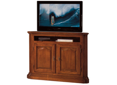 tv sideboard TV-cabinet Living room Design Shelf Brown Wood Shelves Lowboard Italy new