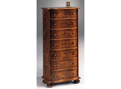 Wood Italian Style Furniture Luxury Brown Chest of drawers Style Baroque Antique Style new