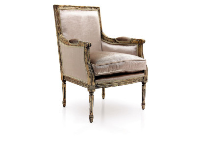 Upholstery Television Textile Wood 1 Seater Design Lounge Club Relax Armchair Chair