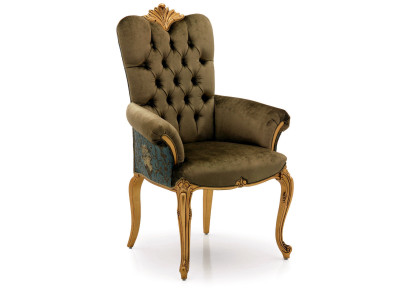 Chair with armrest Dining room chair Wood Dining room Chairs Design Armchair Art déco