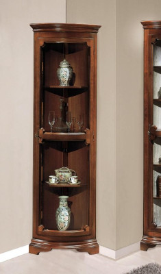Corner Display case Chests of drawers Showcases Chests of drawers Cabinets Glass Designer Wardrobe Baroque