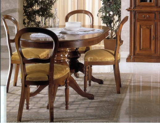 Table Wooden table Baroque Rococo Dining room Royal Dining table Classic r Table