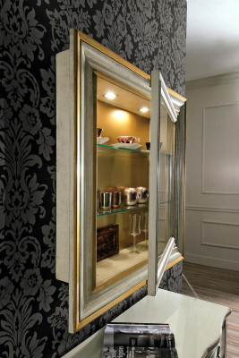 Wall display cabinet Wardrobe Classic showcases Living room Living room Cabinets Sideboard