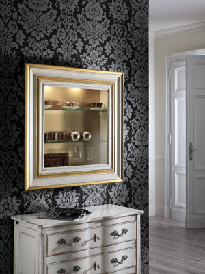 Wall display cabinet Wardrobe Classic showcases Living room Living room Cabinets Sideboard