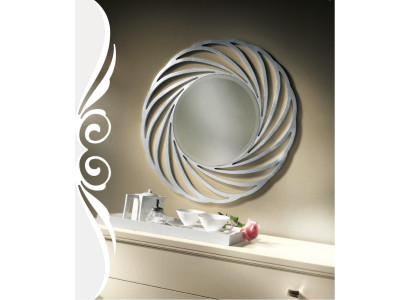 Mirror Hanging Mirror Wood Modern Wall mirror Furniture Mirror Design 90x90 new