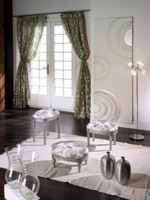 Upholstery Stool Footstool Ottoman Stool Pouf Living room Designer Stool