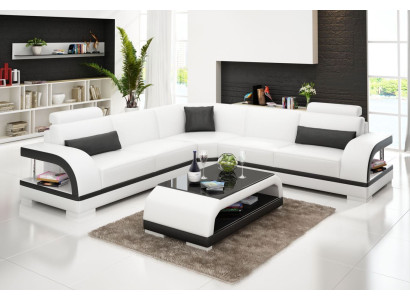 Modern Sofa Corner suite L-shape Upholstery Corner Designer Couch Seat Furniture