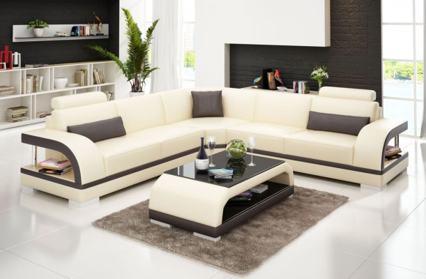 Modern Sofa Corner suite L-shape Upholstery Corner Designer Couch Seat Furniture