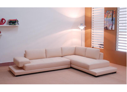 Corner sofa Leather Sofa Couch Upholstery Corner Seat Living landscape Suite