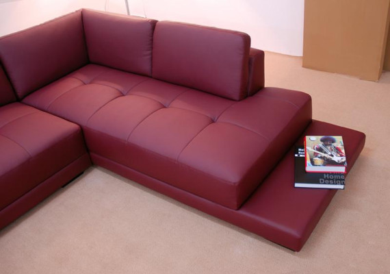 Corner sofa Leather Sofa Couch Upholstery Corner Seat Living landscape Suite