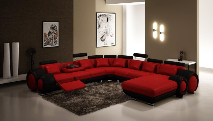 Sofas U-shape Sofa Couch Upholstery Suite Living landscape Design Corner sofa