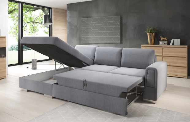 Living landscape Corner sofa L-shape Sofa Couch Design Couch Textile Decoration Modern