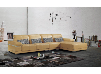 Couch Corner Sofa Leather Seat Upholstery Suite Living Room Landscape Sofas