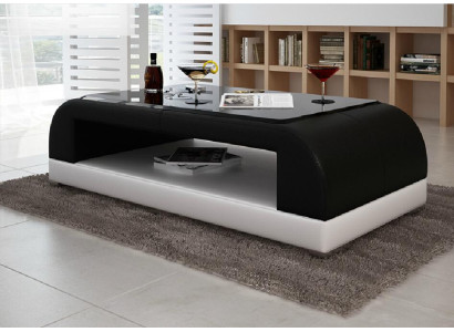Sofa table Glass Design Coffee Table Living Room Leather Couch Side Sofa