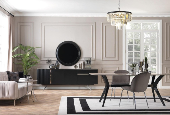 Luxury Dining room Dining table Loft Design Table Furniture Furnishings