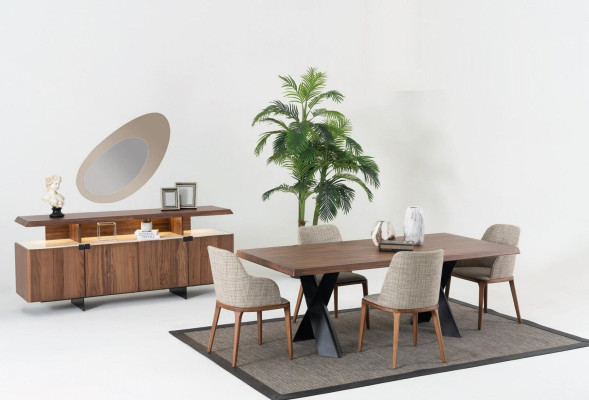 Luxury Dining room chair Design Chairs Wood Wooden chair Furniture Style Modern