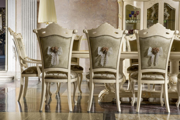 Dining room Set Ess Group Wood Table Tables Complete Set Dining table 12 Chairs 13pcs