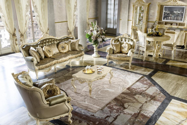 Sofa set 3+1+1 Seater Set Design Sofas Upholstery Couches Relax Couch Sofa new