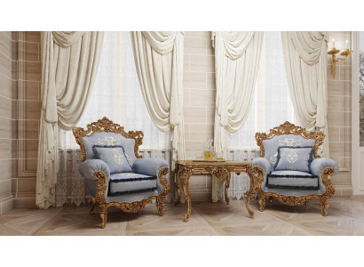 Armchair Table Sofa Coffee table Tables Side Living room Set Side table 3-piece