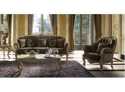 Italian Design Sofa Sofa set 3+1 Seater Couch Upholstery Suite Furniture