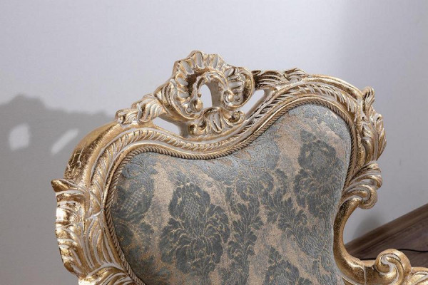 Sofa set Classic Luxury Sofas Armchair Living room set 3+1 Seat Chesterfield