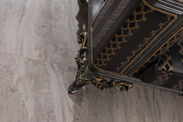 Chesterfield 3 Seater Designer Sofa Luxury Upholstery Sofas Couches Fabric Textile new