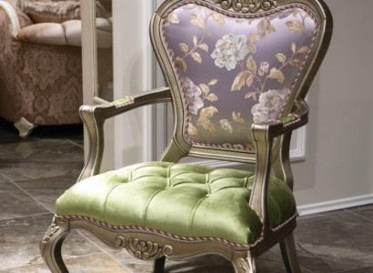 Armchair 1 Seater Green Living room Elegant Furniture Luxury Chesterfield new