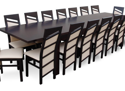 Classic Designer Dining room Furniture Suite Armchair Table Group 17-piece set