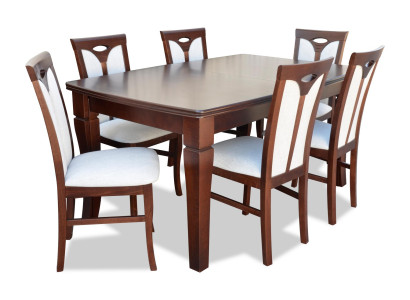 Dining set Dining table 6 x Chair Suite Set Classic Table Dining set 7 pieces.