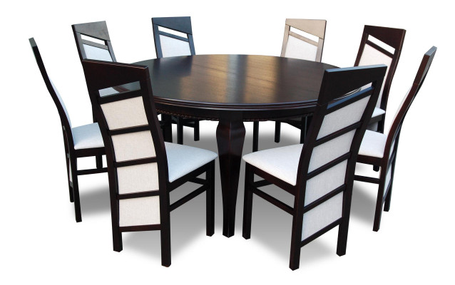 Dining table + 8 Chairs Dining room Set Dining set Classic r Table 9tlg Chair Tables