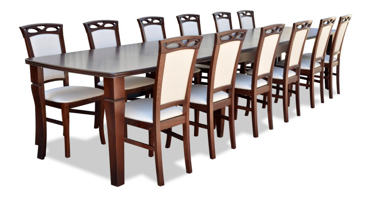 Dining table 12 x Chairs Dining room Set Dining set Modern Chairs Table Tables 13 pieces.
