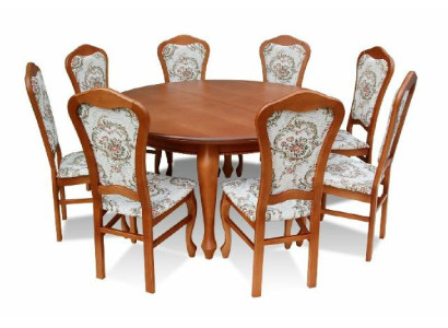 Dining table & 8x Chairs Dining room Set Dining set Classic r Table Chair Tables
