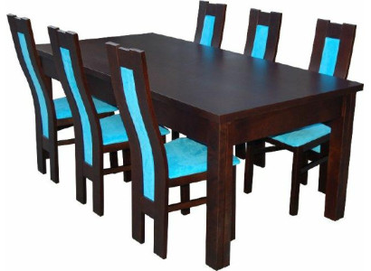 Dining table + 6 Chairs Dining room Chair Set Dining set Modern Table Tables new