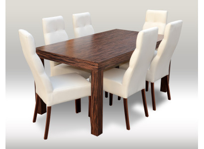 Designer Dining table Table with 6 chairs Dining room Group Chair Tables