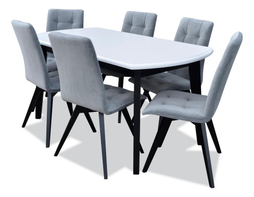 Dining room Suite Set Classic Table 6x Chairs Luxury Tables 7pcs Complete new