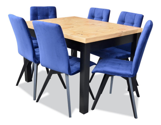 Dining table 6x Chairs Dining room Set Dining set Classic r Table 7tlg Set Chair new