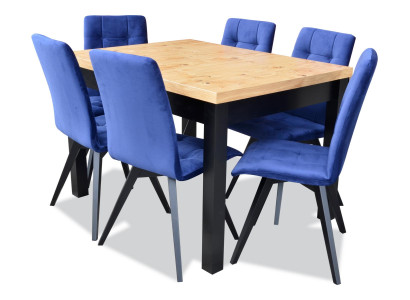 Dining table 6x Chairs Dining room Set Dining set Classic r Table 7tlg Set Chair new