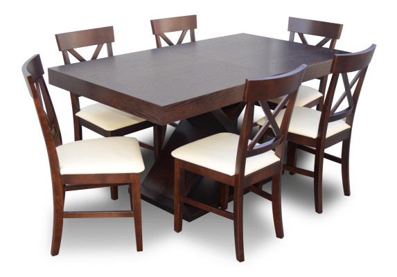 Dining Room Table Design Chest of drawers Set Suite 7-piece Set Modern Furniture Armchairs