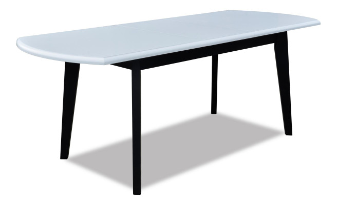 Tables Design Table Wooden Table Dining room Luxury Furniture White Black 80x160/200 cm