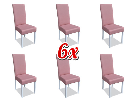 Modern Chair Wood Living room Furniture Set 4x Chair Elegant Luxury new